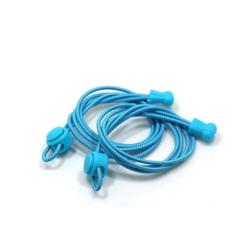1Pair Stretching Lock Lace 23 Colors Sneaker Shoelaces Elastic Shoe Laces Quick Locking Shoestrings Running/Jogging/Triathlone